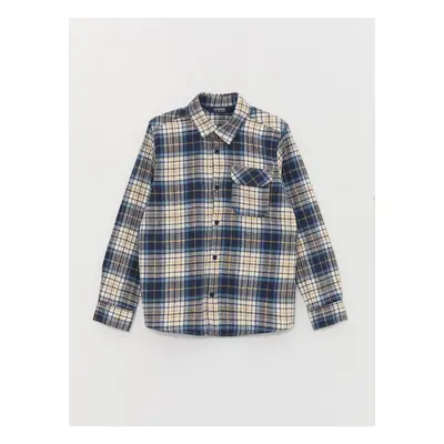 LC Waikiki Plaid Long Sleeve Boy's Shirt