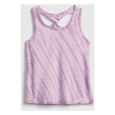 GAP Dětský top twist back tank - Holky