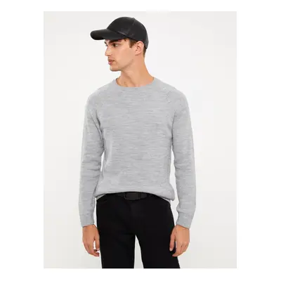 LC Waikiki Crew Neck Long Sleeve Men's Knitwear Sweater