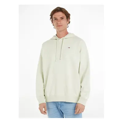 Mentolová pánská mikina Tommy Jeans OVZ College Hoodie - Pánské