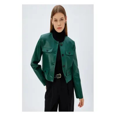 Koton Green Women's Jacket