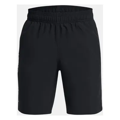 Under Armour Kraťasy UA Woven Wdmk Shorts-BLK - Kluci