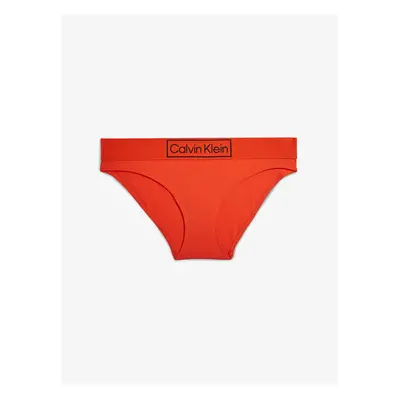 Oranžové dámské kalhotky Calvin Klein Underwear - Dámské