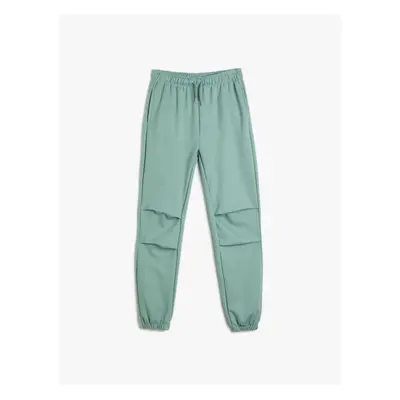 Koton Basic Jogger Sweatpants Pocket Tie Waist