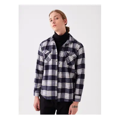 LC Waikiki Regular Fit Long Sleeve Plaid Men's Lumberjack Shirt