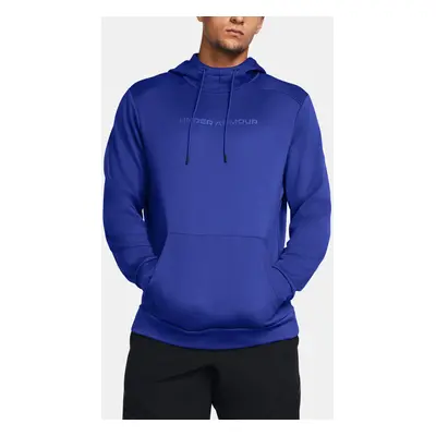 Under Armour Mikina UA Armour Fleece Wordmark HD-BLU - Pánské