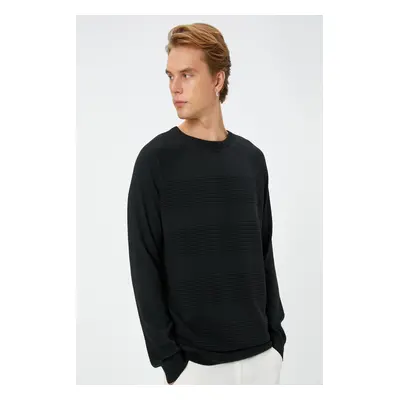 Koton Men's Black Sweater