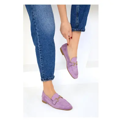 Soho Lilac Suede Women's Flats