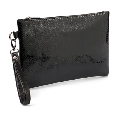 Capone Outfitters Paris Women's Clutch Portfolio Black Bag