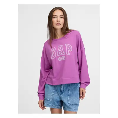 GAP Mikina s logem oversize - Dámské