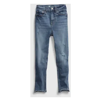 GAP Dětské džíny tw sky high skinny - Holky