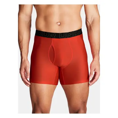 Under Armour Boxerky UA Perf Tech 6in 1pk-RED - Pánské