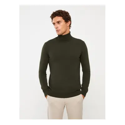 LC Waikiki Turtleneck Long Sleeve Men's Knitwear Sweater