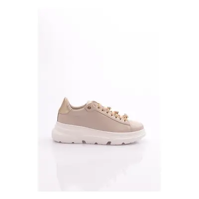 DGN Es864 Women's Thick Crystal Stone Sneakers