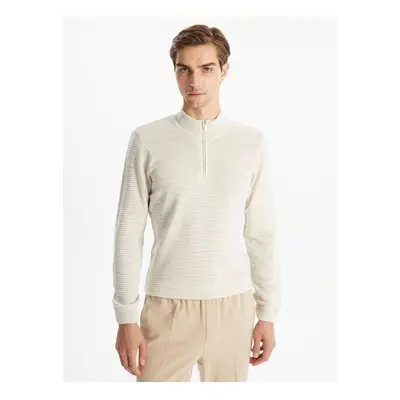 LC Waikiki Men's Stand Collar Long Sleeve Sweater - W44475Z8