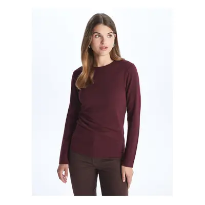 LC Waikiki Crew Neck Plain Long Sleeve Women's T-Shirt