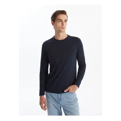 LC Waikiki Crew Neck Long Sleeve Men's T-Shirt