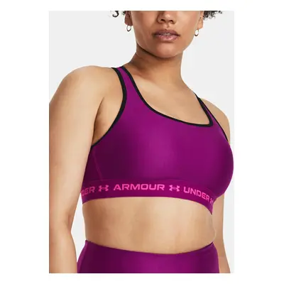 Under Armour Podprsenka Crossback Mid Bra-PPL - Dámské