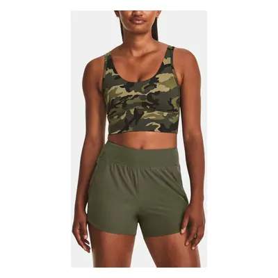 Under Armour Tílko Meridian Fitted CropTankPrnt-GRN - Dámské