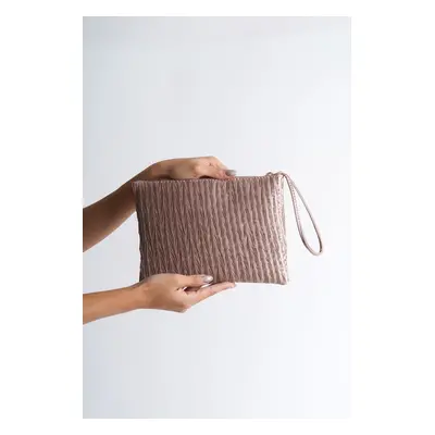 Capone Outfitters Paris Satin Nude Mini Bag