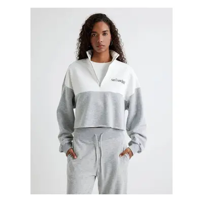 Koton Women's Sweatshirt Gray