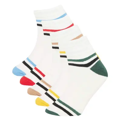 DEFACTO Size 5-Pack Cotton Ankle Socks