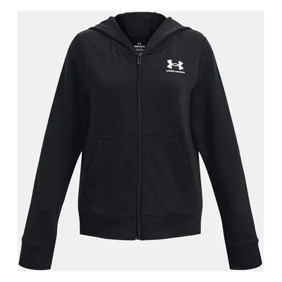 Under Armour Mikina UA Rival Terry FZ Hoodie-BLK - Holky