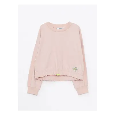 LC Waikiki Crew Neck Basic Long Sleeve Girl's Sweatshirt