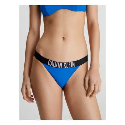 Modrý dámský spodní díl plavek Calvin Klein Underwear - Dámské