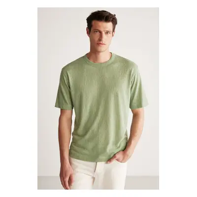 GRIMELANGE Lucas Comfort Green T-shirt