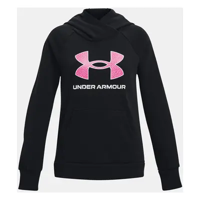 Under Armour Mikina Rival Fleece BL Hoodie-BLK - Holky