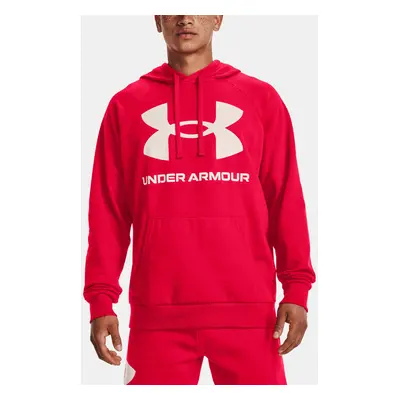 Under Armour Mikina UA Rival Fleece Big Logo HD-RED - Pánské