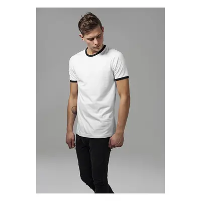 Ringer Tee wht/blk