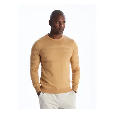 LC Waikiki Crew Neck Long Sleeve Men's Knitwear Sweater