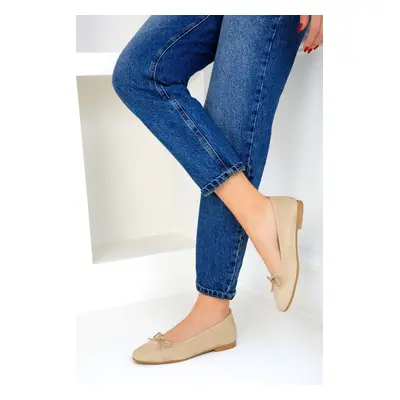 Soho Skin Suede Women's Ballerinas