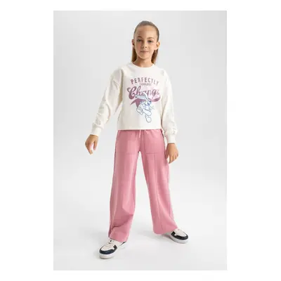 DEFACTO Girls' Wide Leg Sweatpants