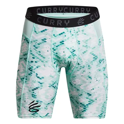 Pánské kompresní boxerky Under Armour Curry HG Prtd Shorts