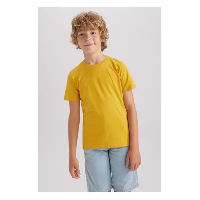 DEFACTO Boy's Regular Fit Short Sleeve T-Shirt