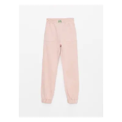 LC Waikiki Basic Girl's Jogger Sweatpants with Elastic Waist