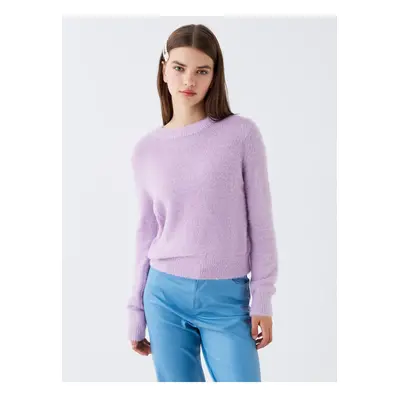 LC Waikiki Crew Neck Plain Long Sleeve Women's Knitwear Sweater