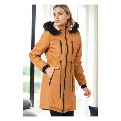 Z6762 DEWBERRY WOMEN'S COAT-TABA-2