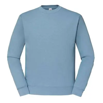 Men's Blue Sweatshirt Set-in Sweat Fruit of the Loom