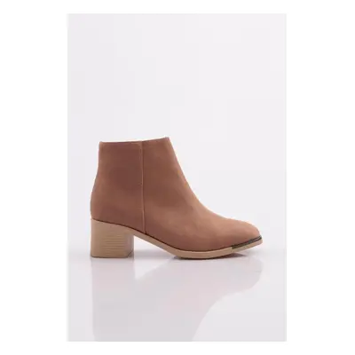 DGN Women's Boots with Zip and Heel Ankle Boots.