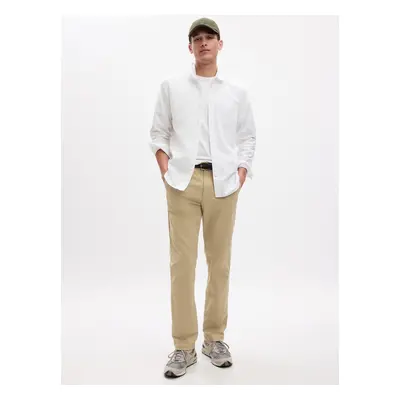 GAP Kalhoty modern khakis in straight fit with Flex - Pánské