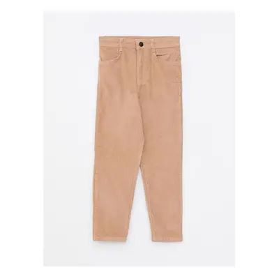 LC Waikiki Basic Velvet Girls' Trousers