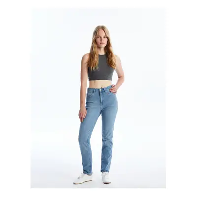 LC Waikiki Lcwk High Waist Straight Fit Women's Jeans