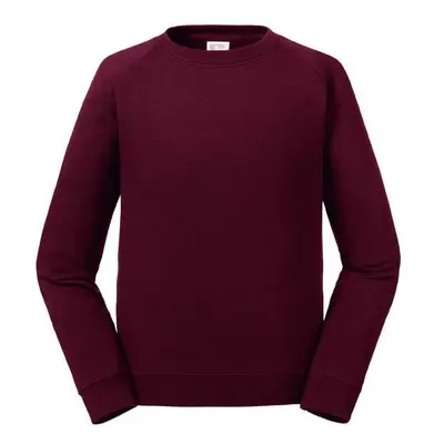 Burgundy sweatshirt Raglan - Authentic Russell