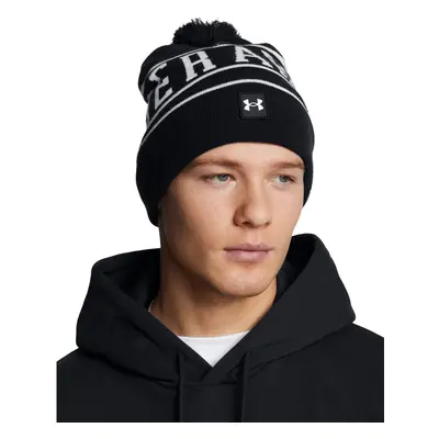 M Halftime Pom Beanie-BLK