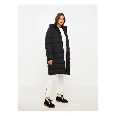 LC Waikiki Women's Hooded Plain Puffer Coat