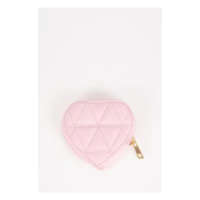 DEFACTO Women's Heart Shaped Coin Purse